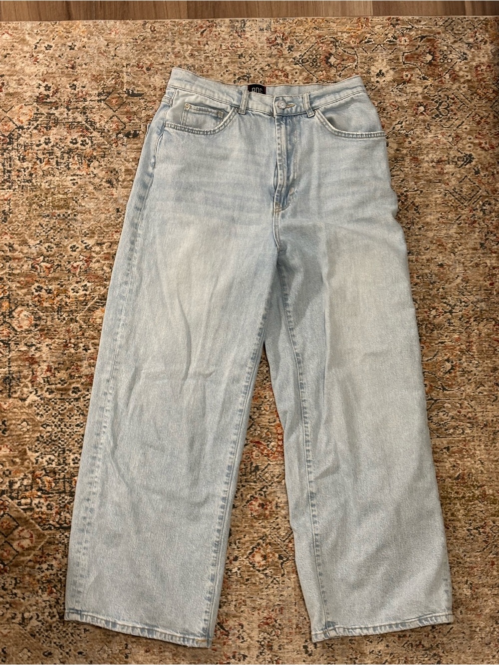 BDG Light Blue High & Wide Denim Jeans